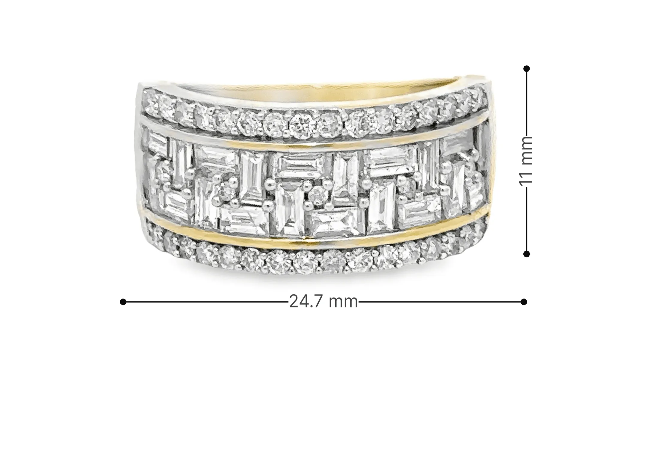 10K Gold 2.00 CTW Diamond Ring