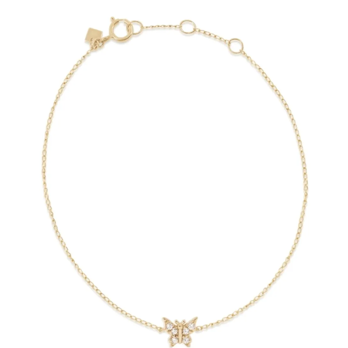14k Gold Fly With Me Bracelet
