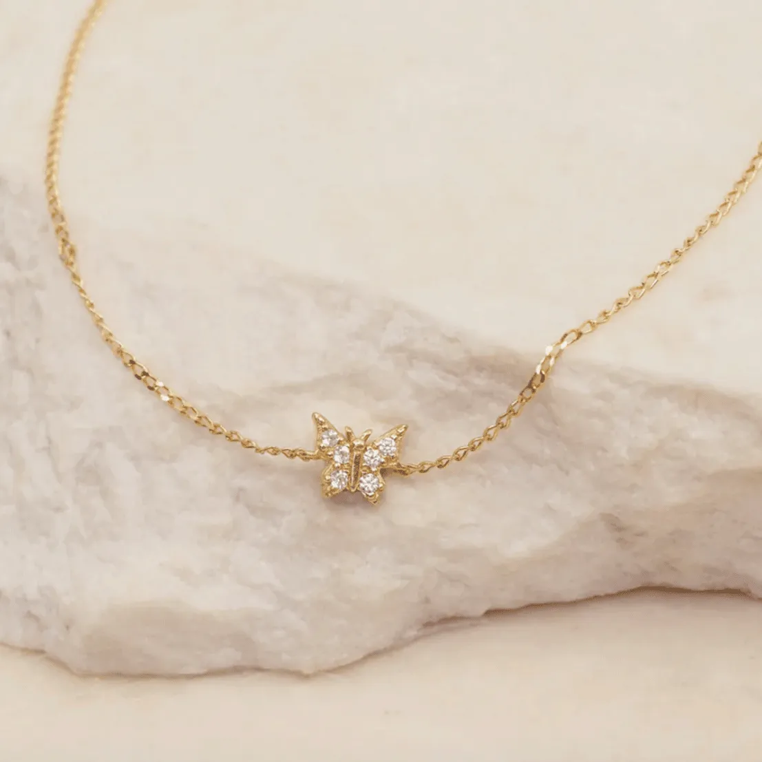 14k Gold Fly With Me Bracelet