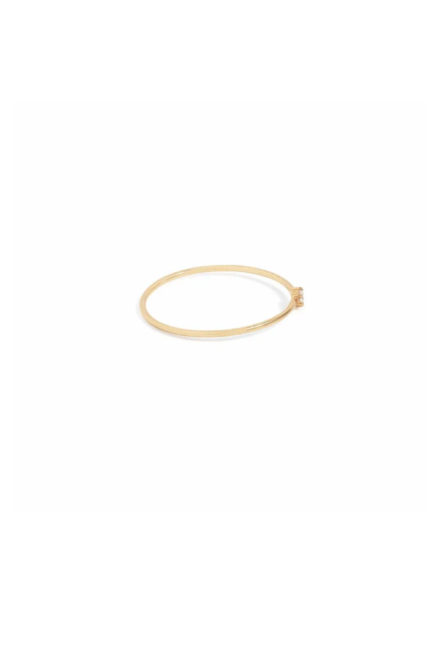 14k Gold Sweet Droplet Diamond Ring
