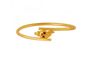 22k Gold Nowa With Meenakari Sankha
