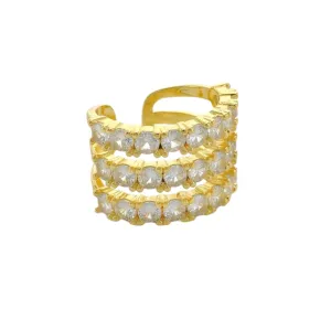 3 Row Stacked Ring
