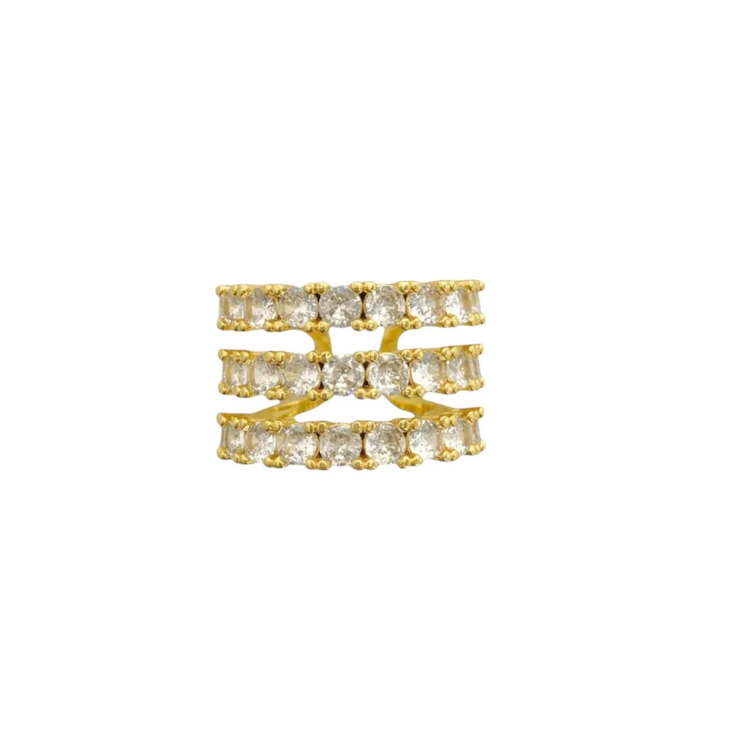 3 Row Stacked Ring