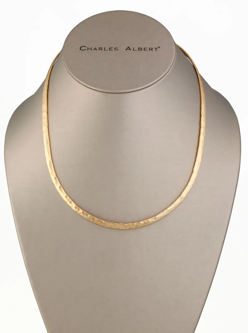 Alchemia Hammered Oval Neckwire