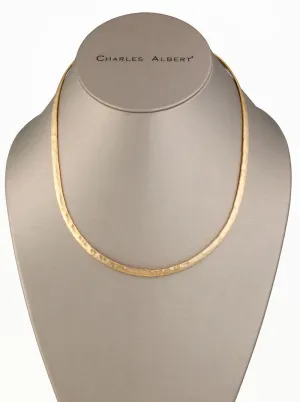 Alchemia Hammered Oval Neckwire