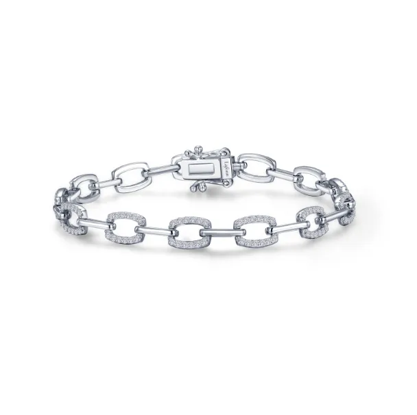 Alternating Link Bracelet