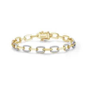 Alternating Link Bracelet