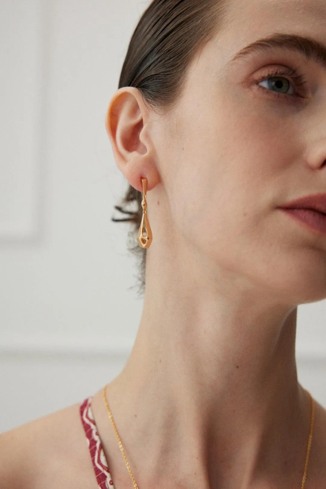 Amelia Pearl Drop Earrings