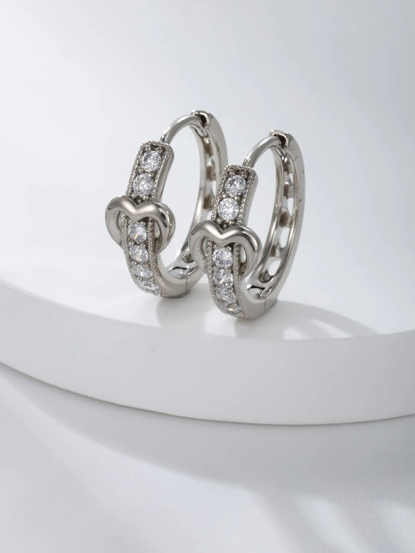 American cross-border jewelry plated 18K gold love earrings earrings earrings earrings
