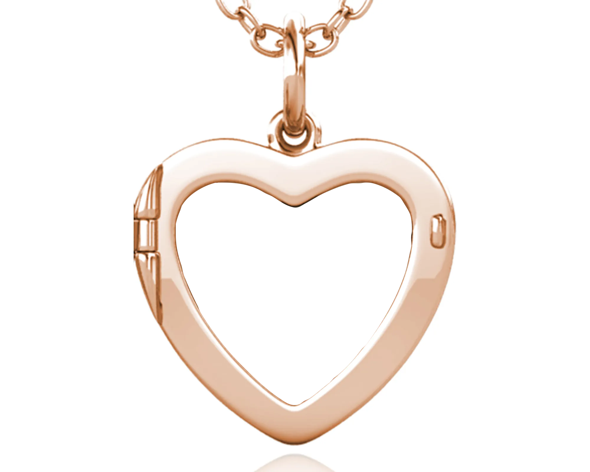 Angel Wings Personalised Photo Locket Necklace | Photo Necklace | Picture Necklace | Sterling Silver