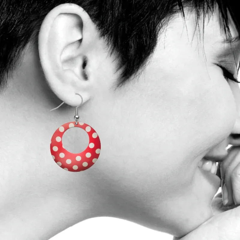 Art and Architectural Earrings Rosie the Riveter