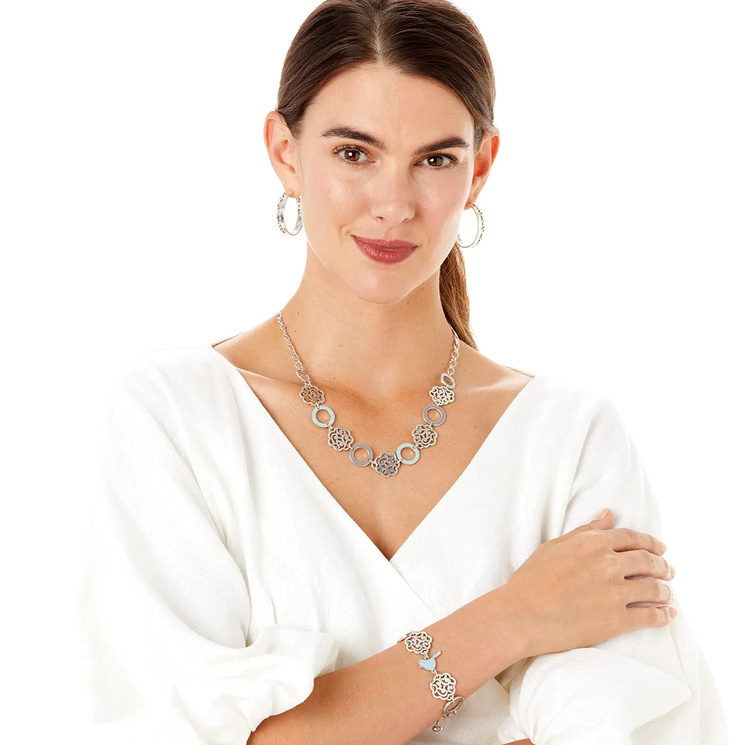 Barbados Park Link Short Necklace