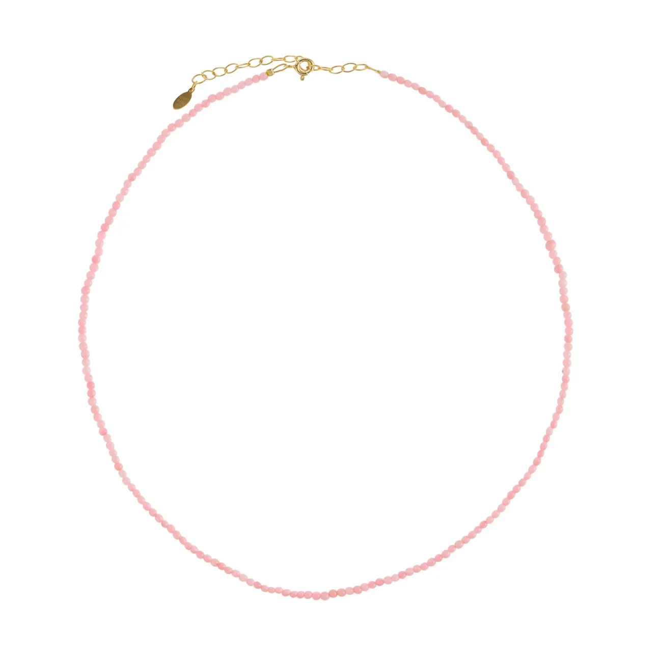 Beaded Necklace | Coral