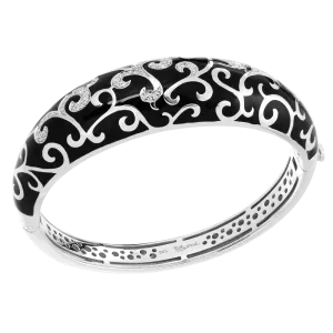 Belle Etoile Royale Bangle - Black