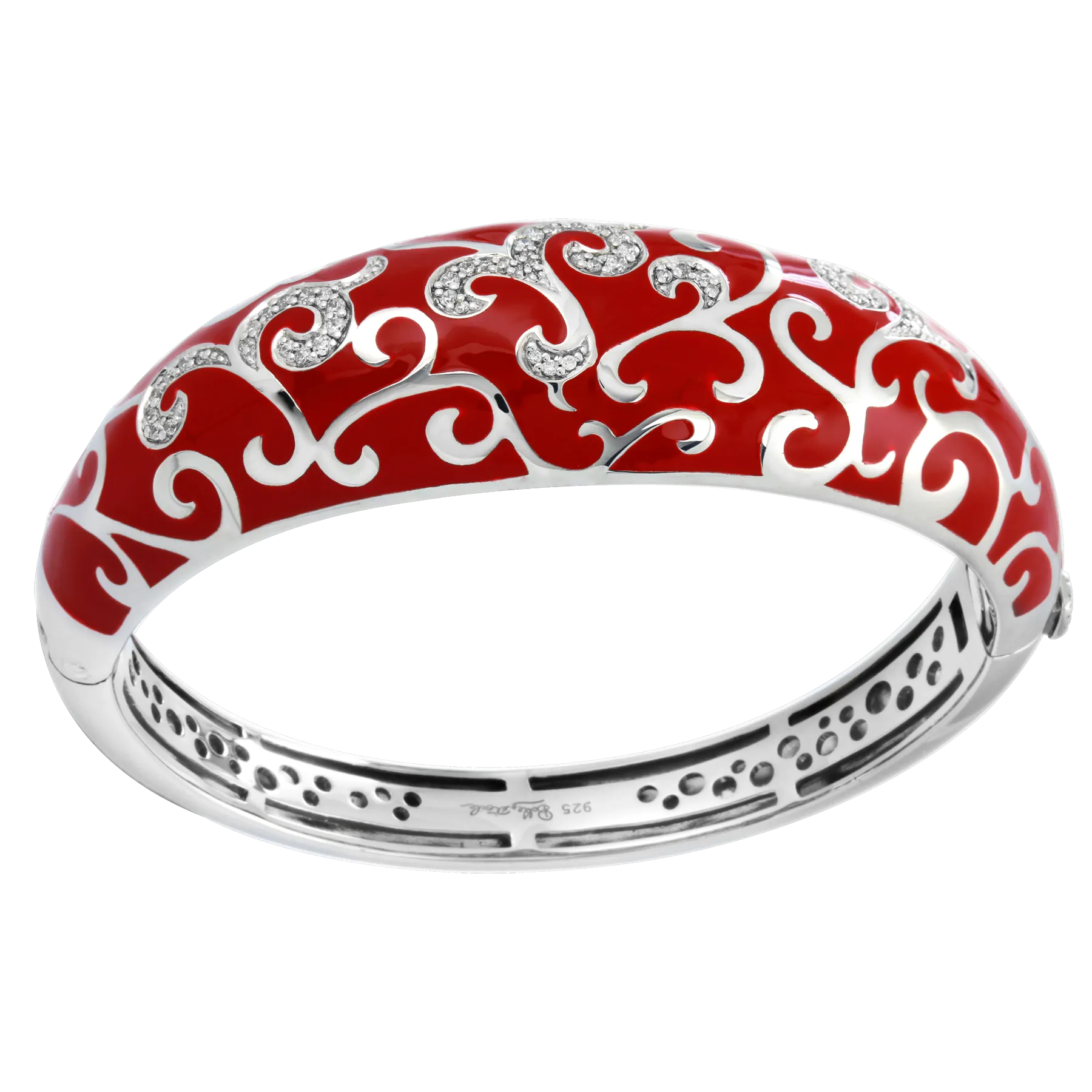 Belle Etoile Royale Bangle - Red