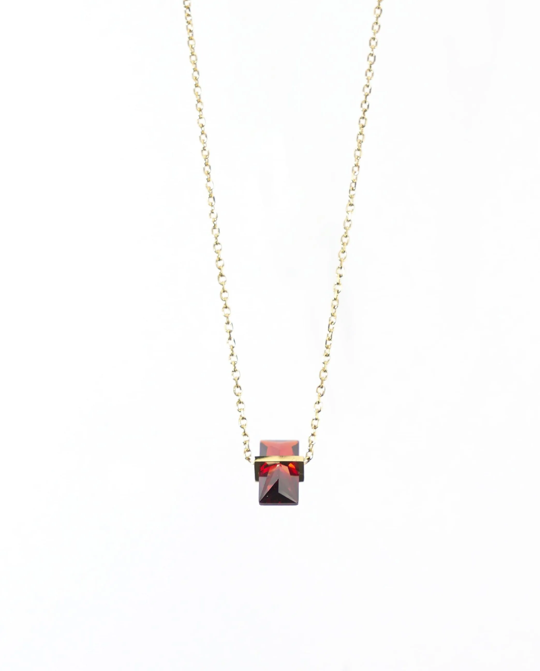 Birth Stone Pendant Necklace