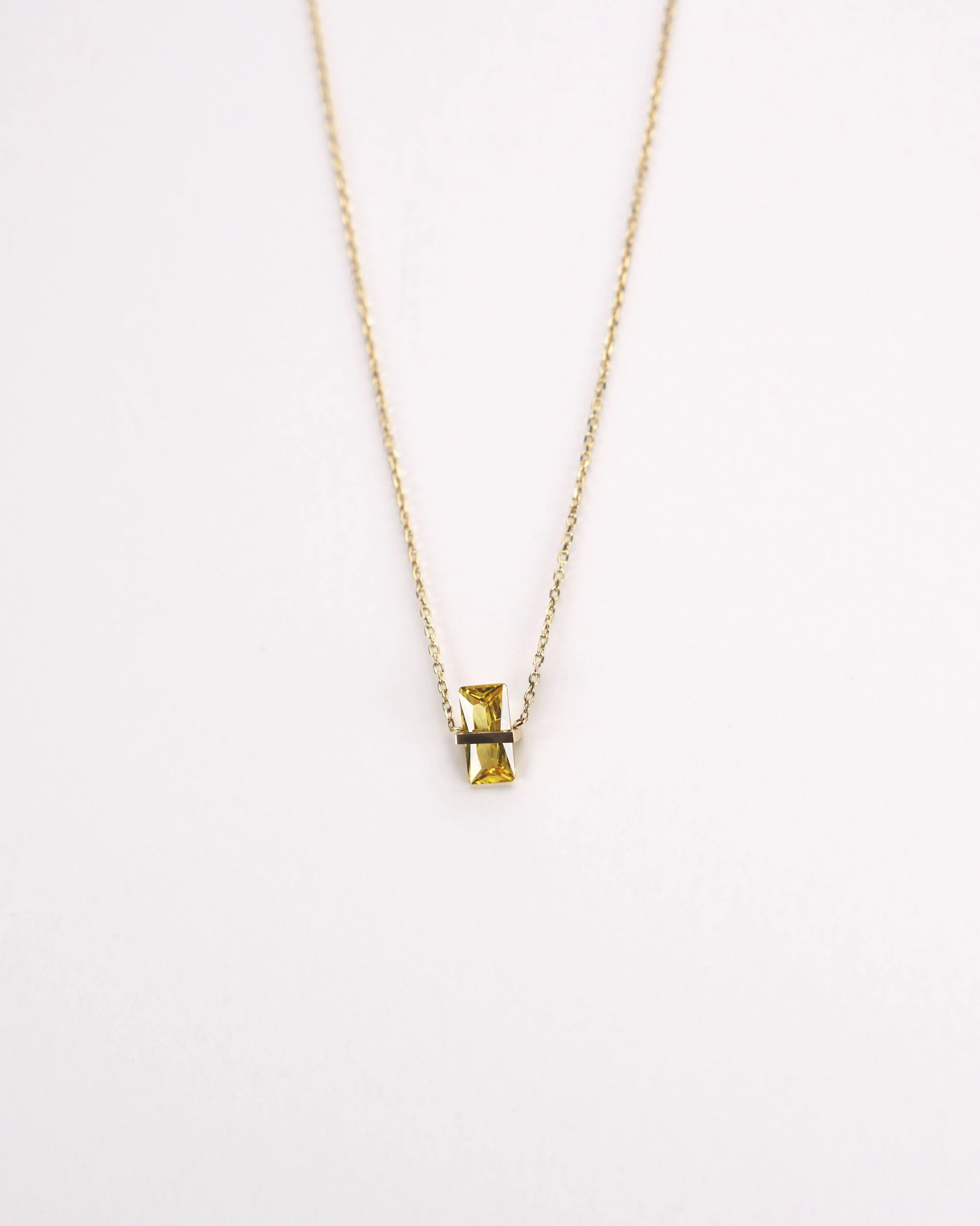 Birth Stone Pendant Necklace