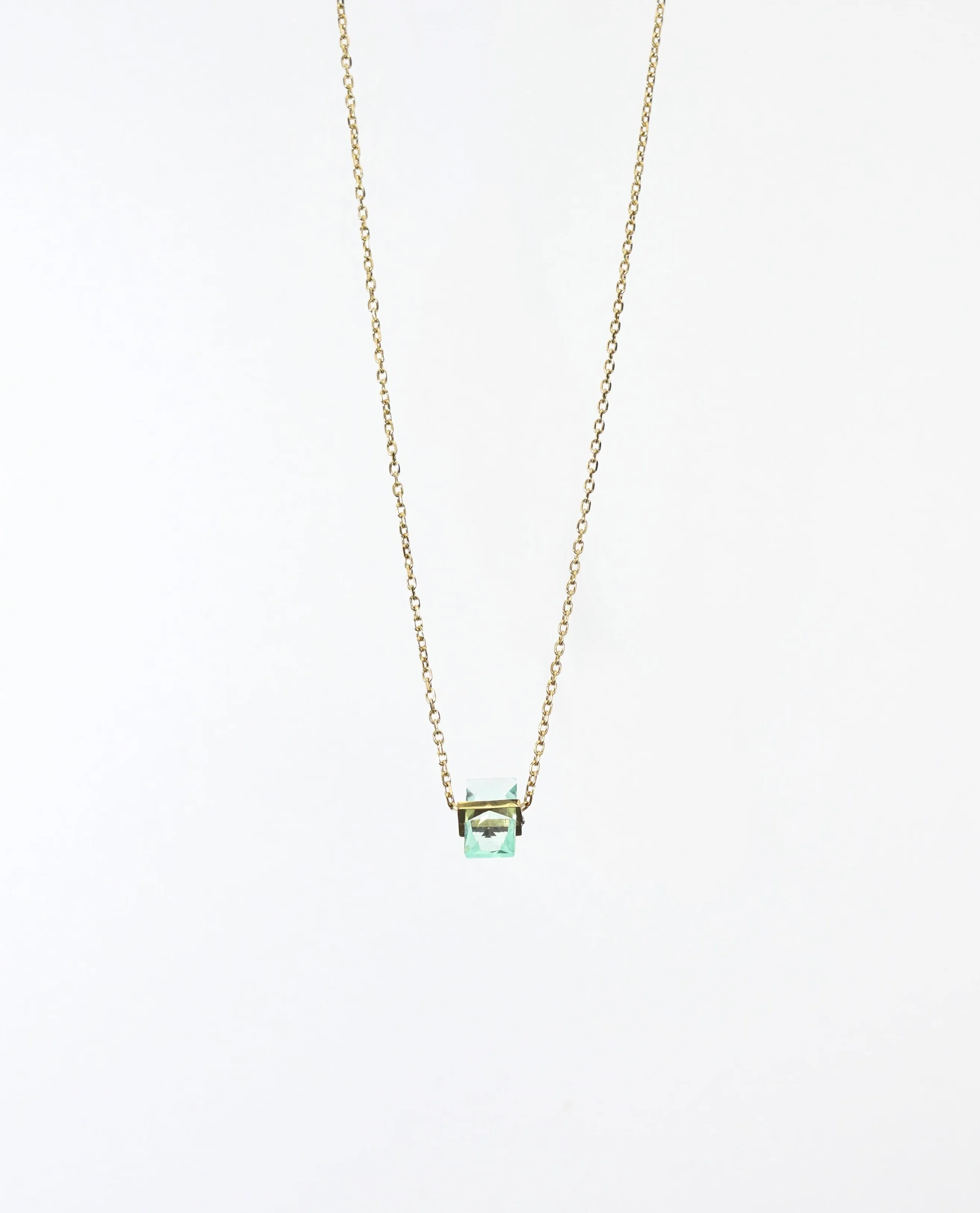 Birth Stone Pendant Necklace