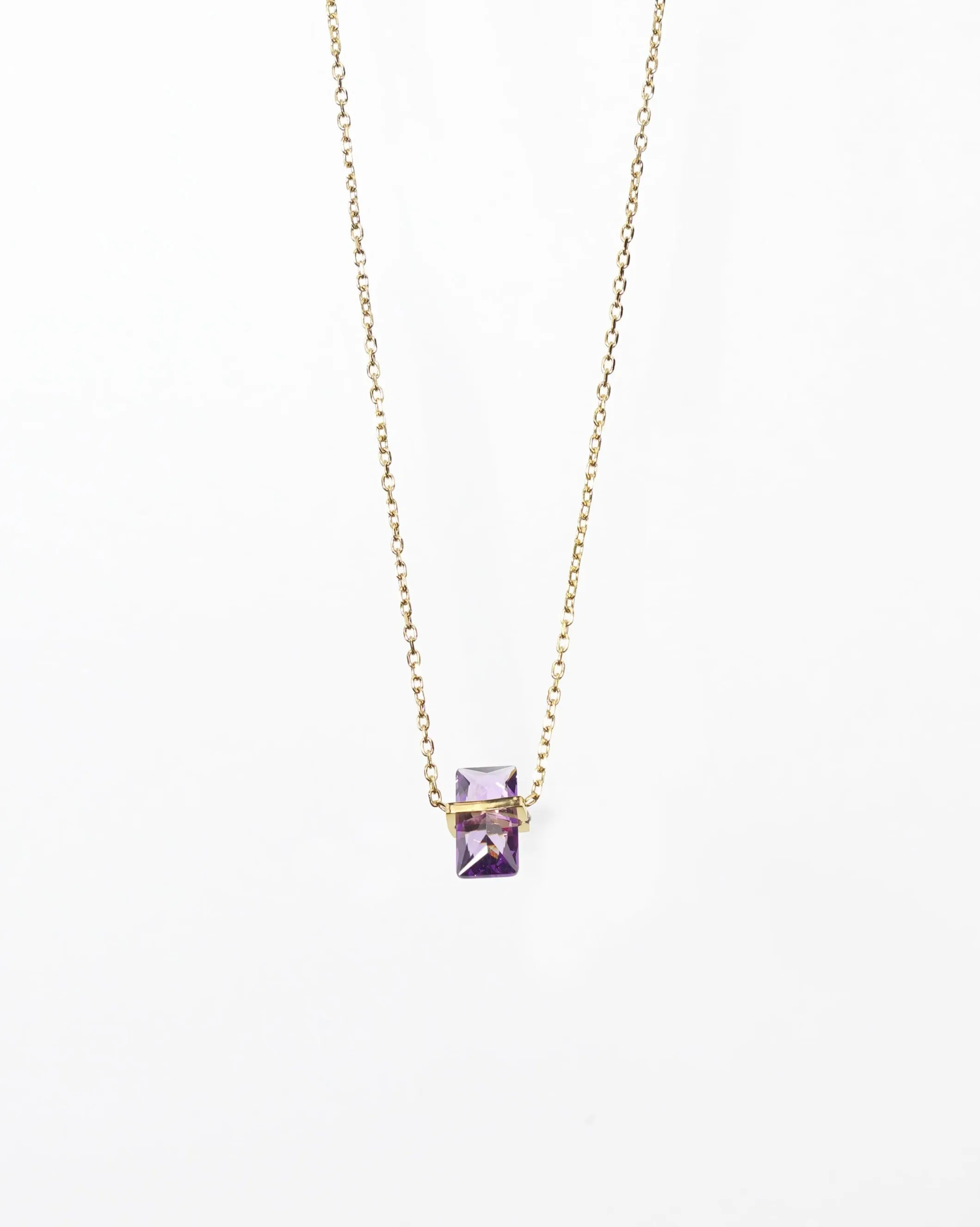 Birth Stone Pendant Necklace