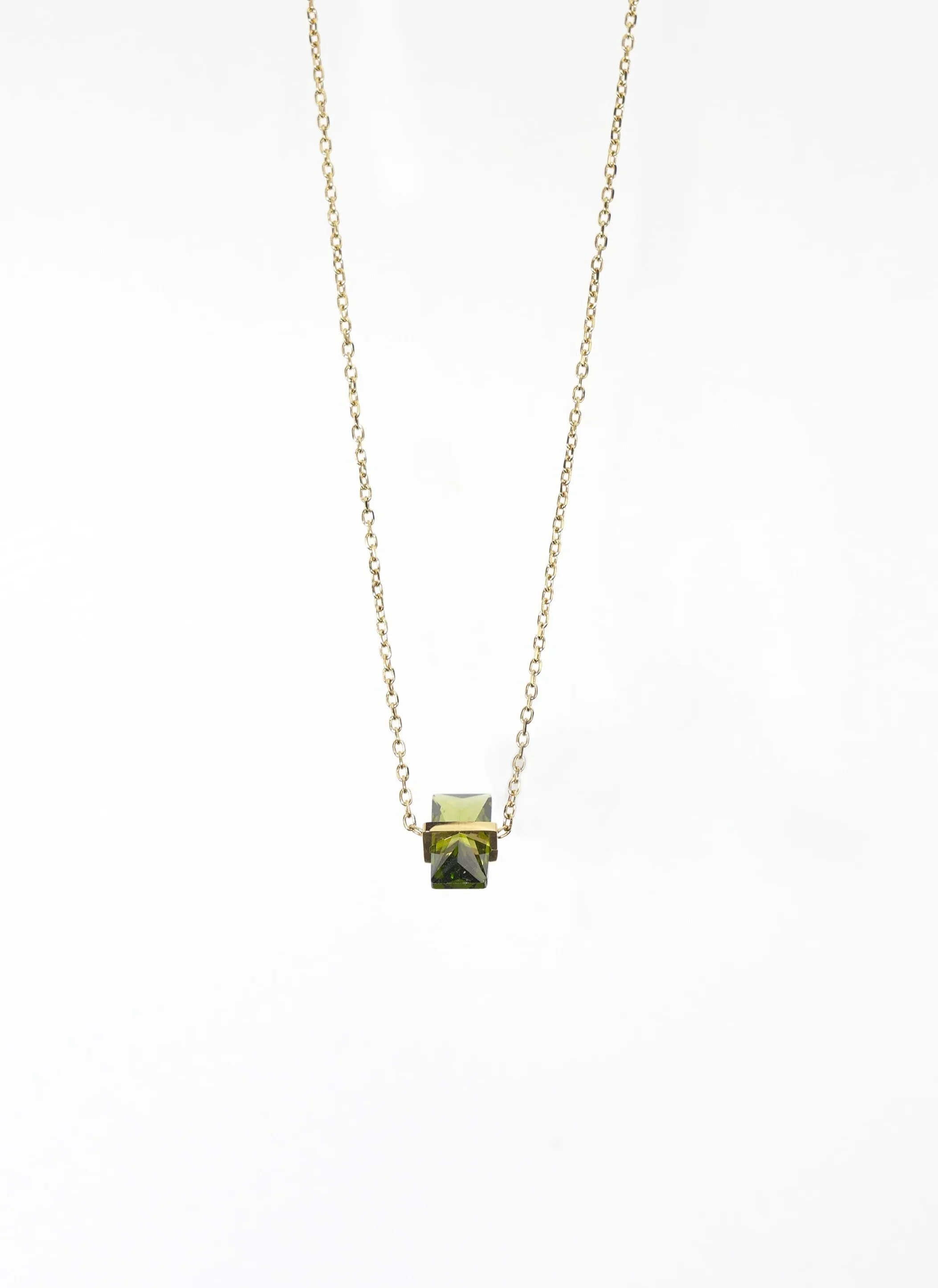 Birth Stone Pendant Necklace