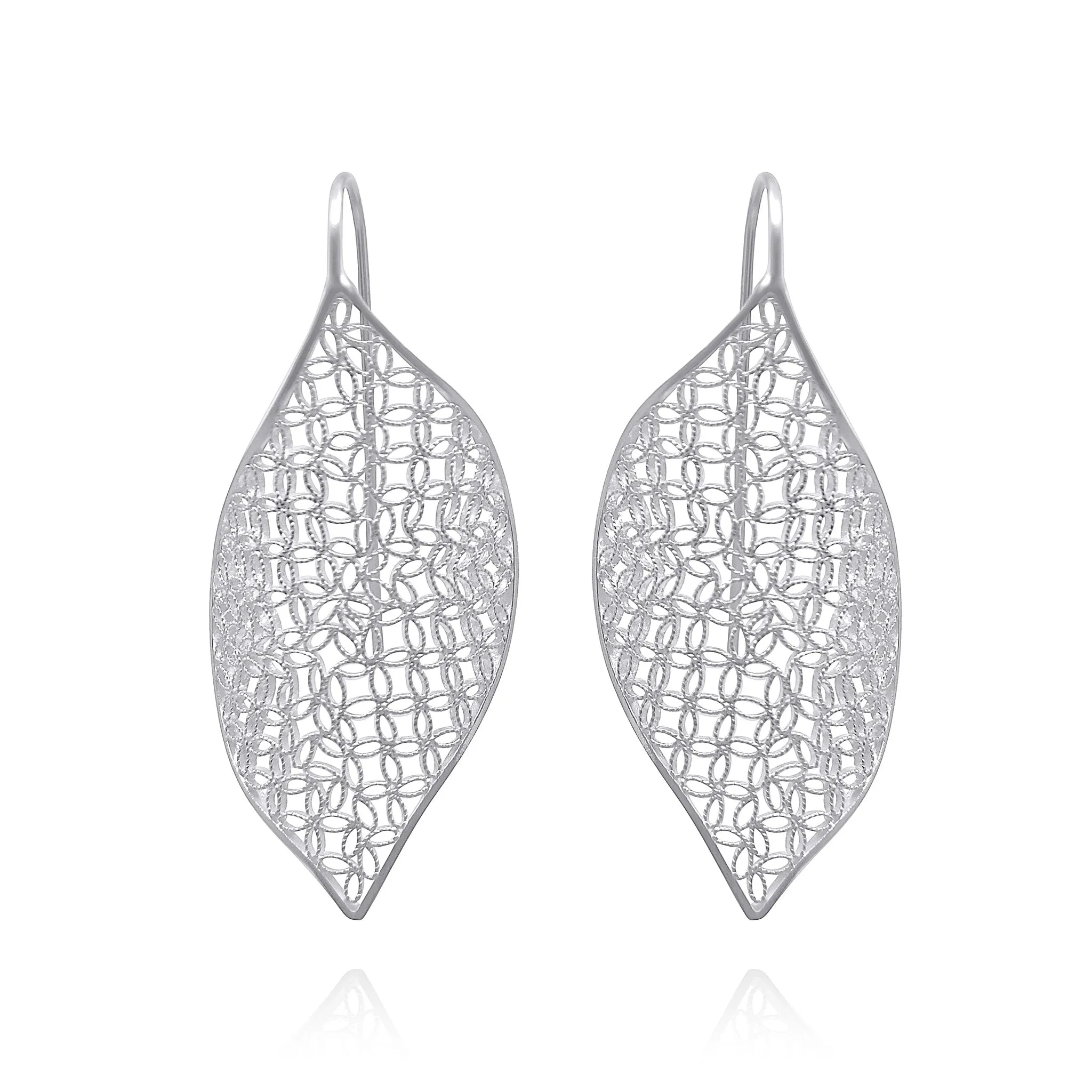 BLAIR SILVER MEDIUM EARRINGS