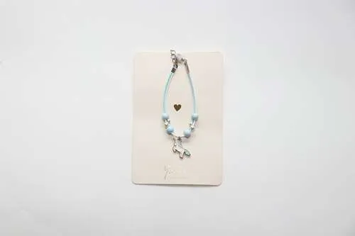 Bracelet en cordon pour enfants - Magical Bleu