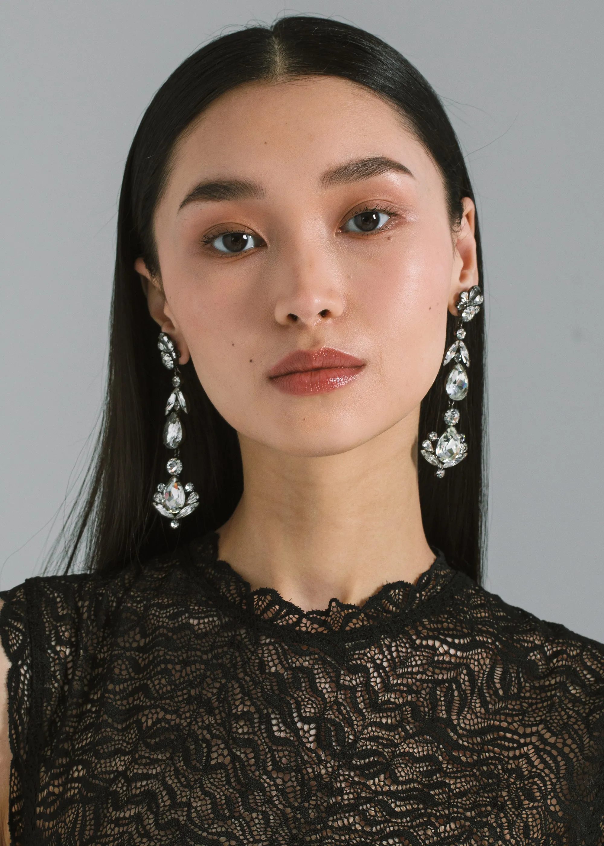 Bronwyn Earrings -- Gunmetal