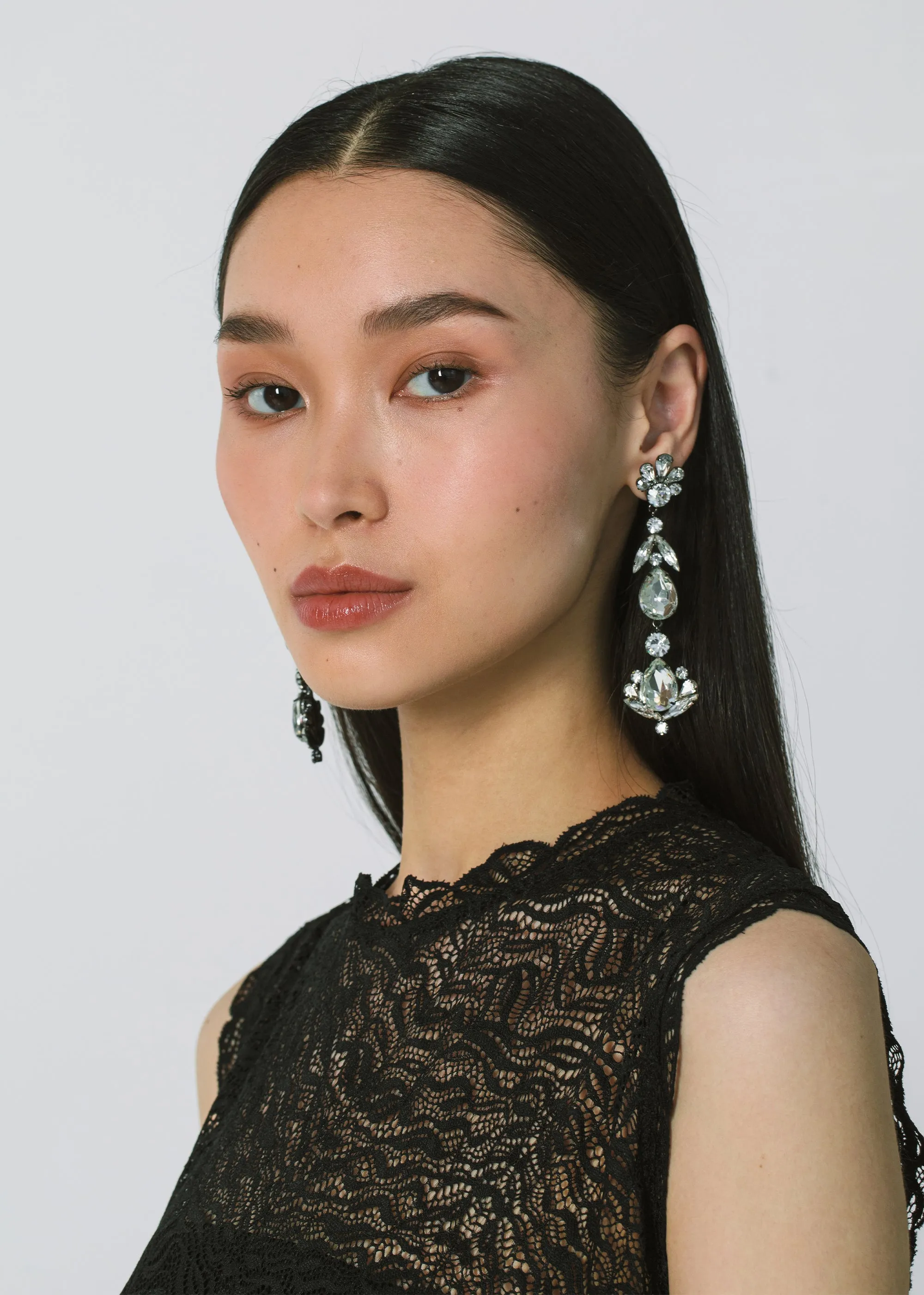 Bronwyn Earrings -- Gunmetal