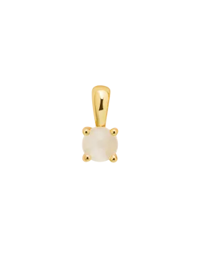 Cat Eye June Birth Charm