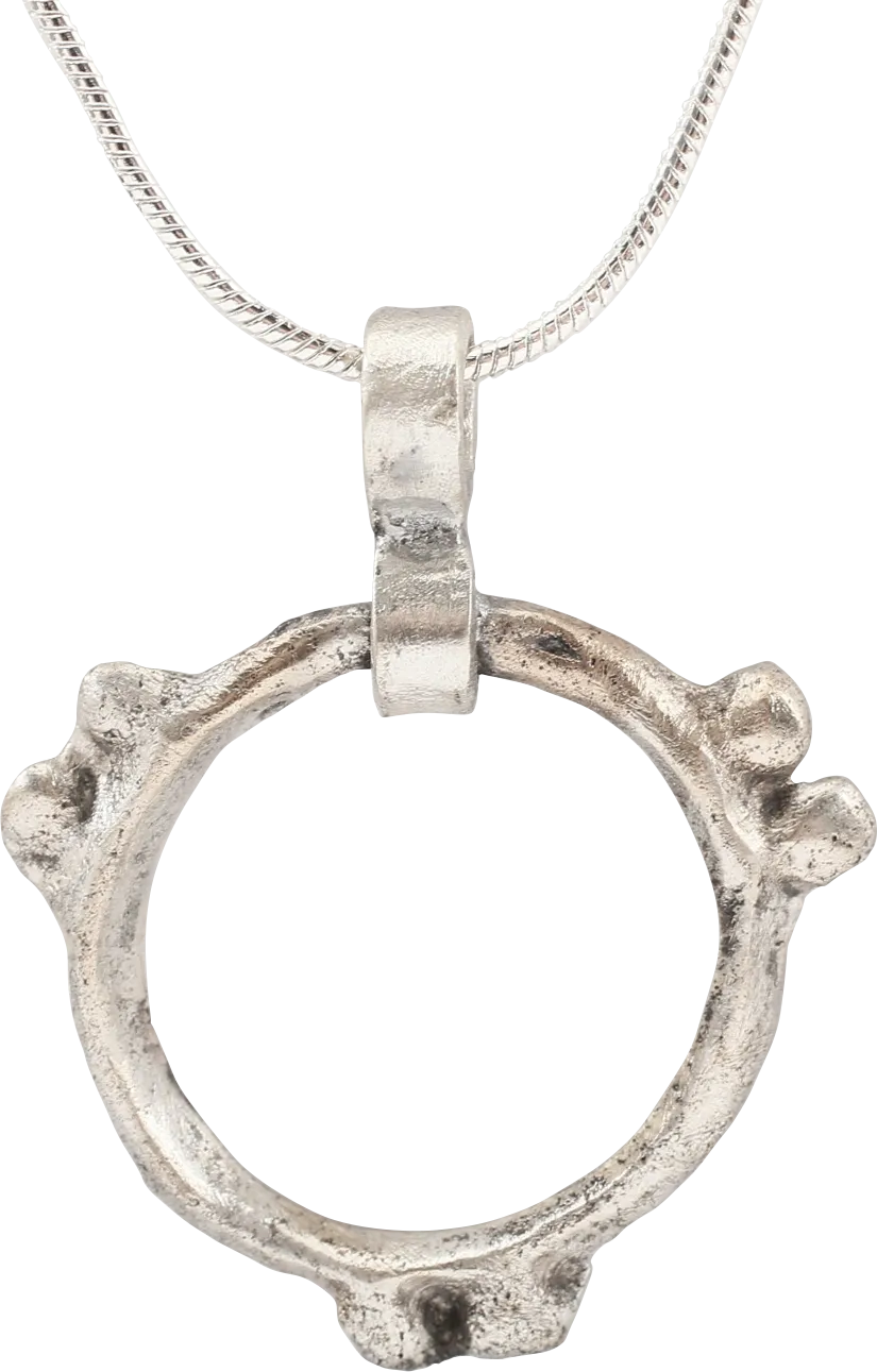 CELTIC PROSPERITY RING NECKLACE, C.300-100 BC