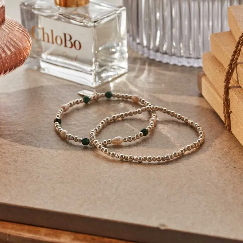 ChloBo Sterling Silver Magical Beauty Set of Two Bracelet D