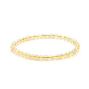 Citrine Bracelet 4mm
