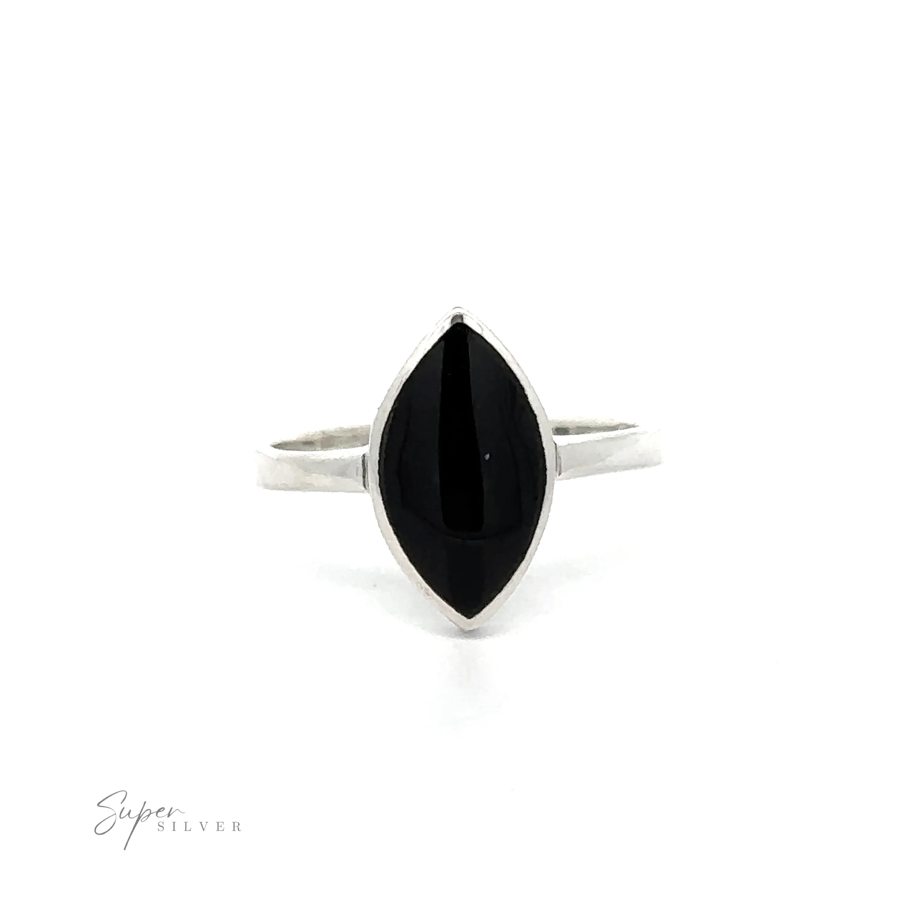 Classic Marquise Inlaid Stone Ring