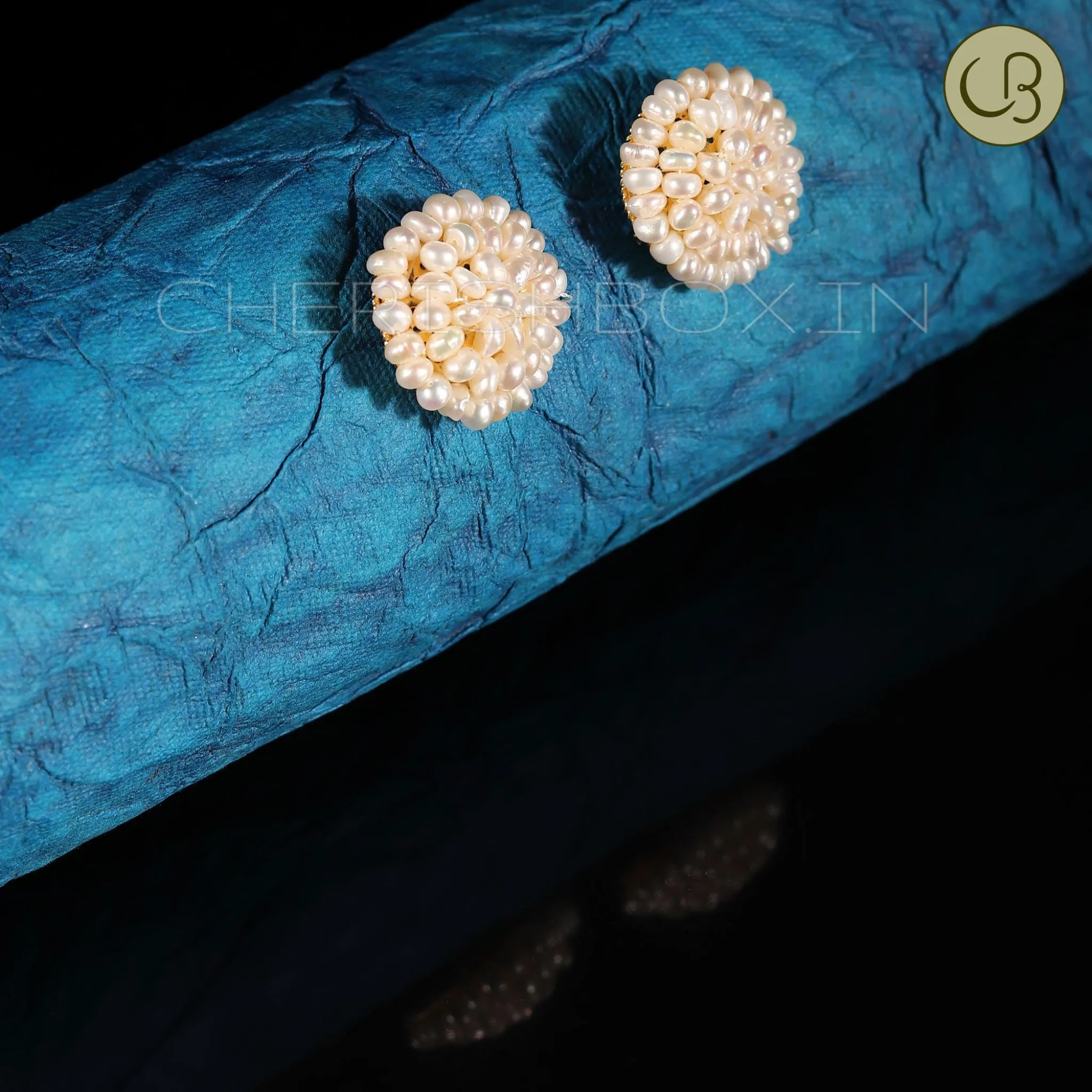 Contemporary Pearl Earrings