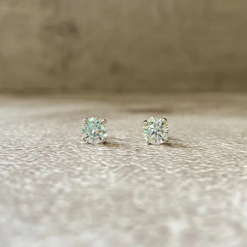 Cubic Zirconia Stud Earrings