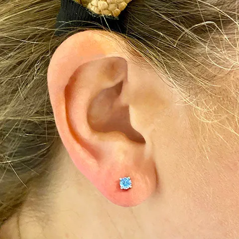 Cubic Zirconia Stud Earrings