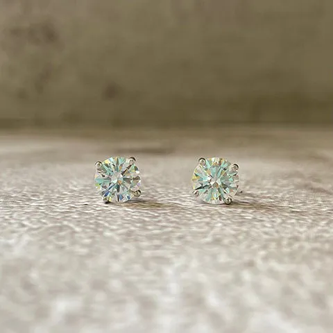 Cubic Zirconia Stud Earrings