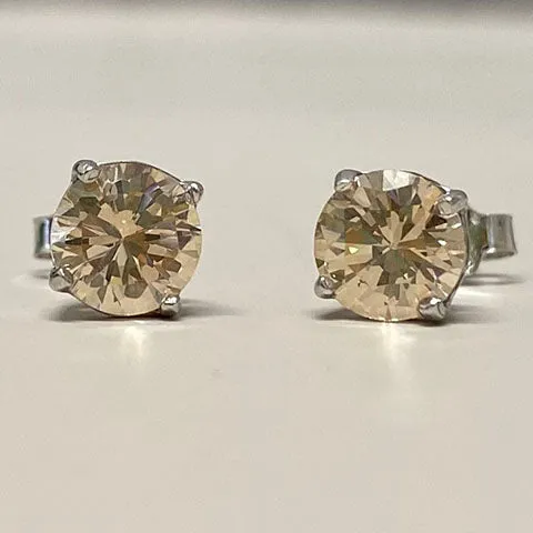 Cubic Zirconia Stud Earrings