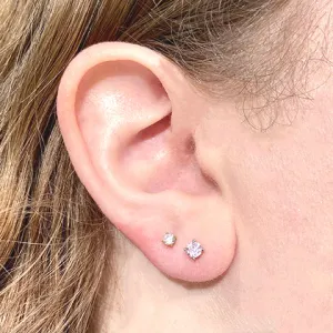 Cubic Zirconia Stud Earrings