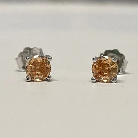 Cubic Zirconia Stud Earrings