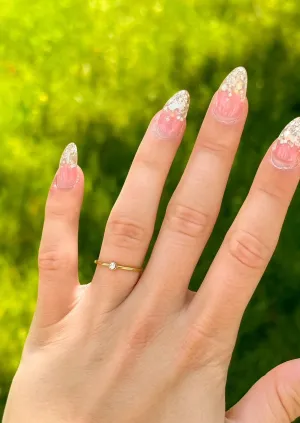 Dainty Diamond Ring | Gold