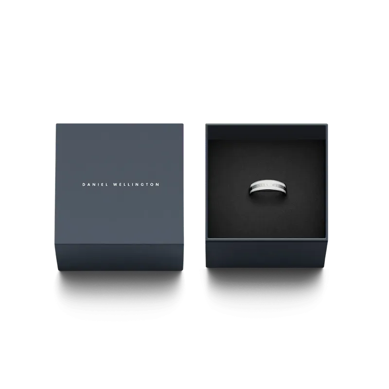 Daniel Wellington Emalie Ring Satin White Silver