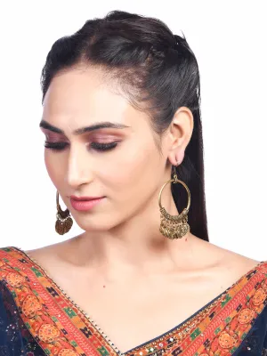 DESI COLOUR Pink Contemporary Drop Earrings