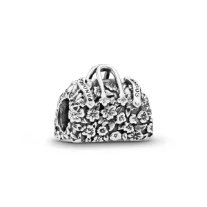Disney Mary Poppins flower bag silver charm