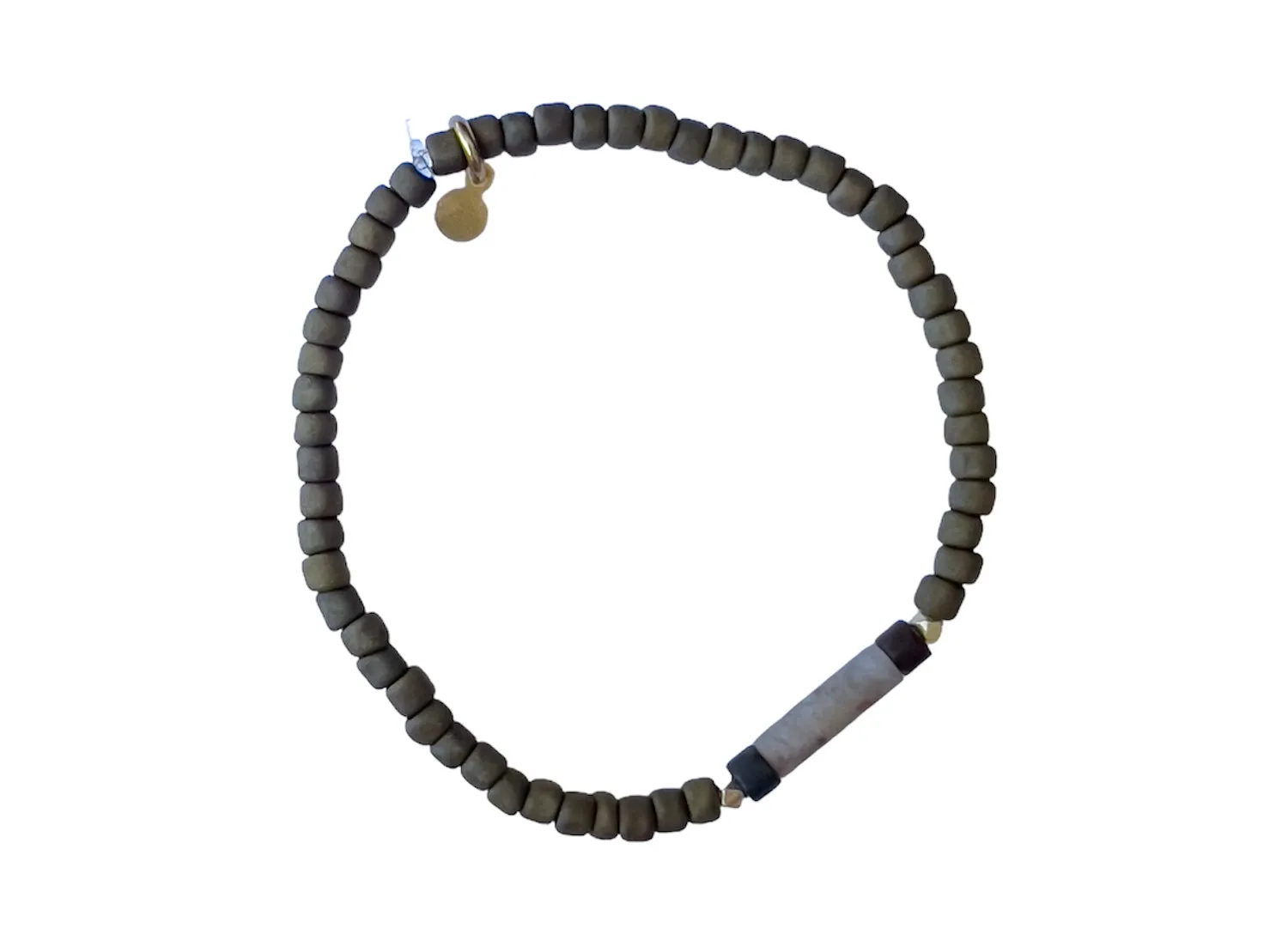DUSK • AGAVE 02 gemstone thin bracelet