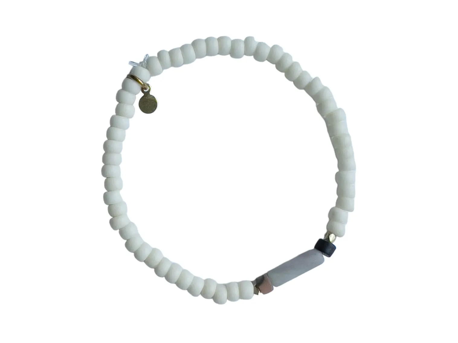 DUSK •  LUZ 02 gemstone thin bracelet