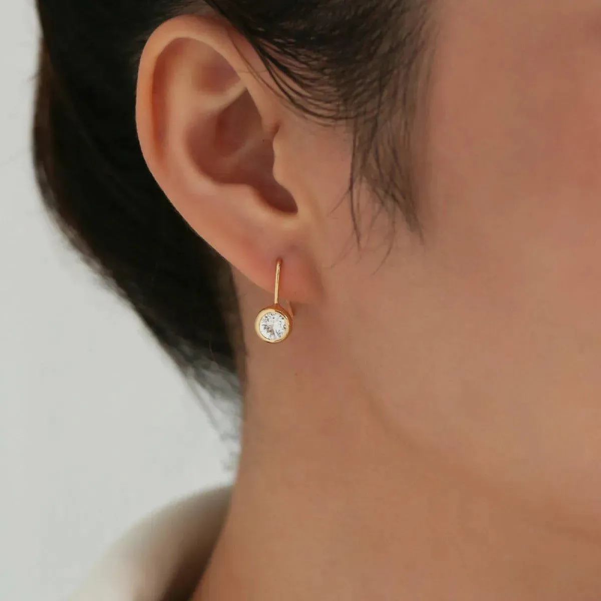 Earrings Cubic Zirconia Sparkle Drop