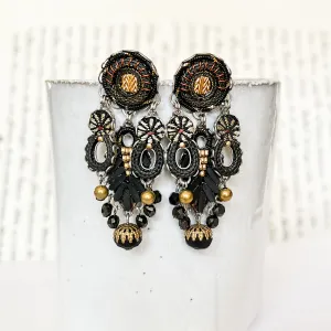 Earrings 'Royalty - Bahatis' by Ayala Bar