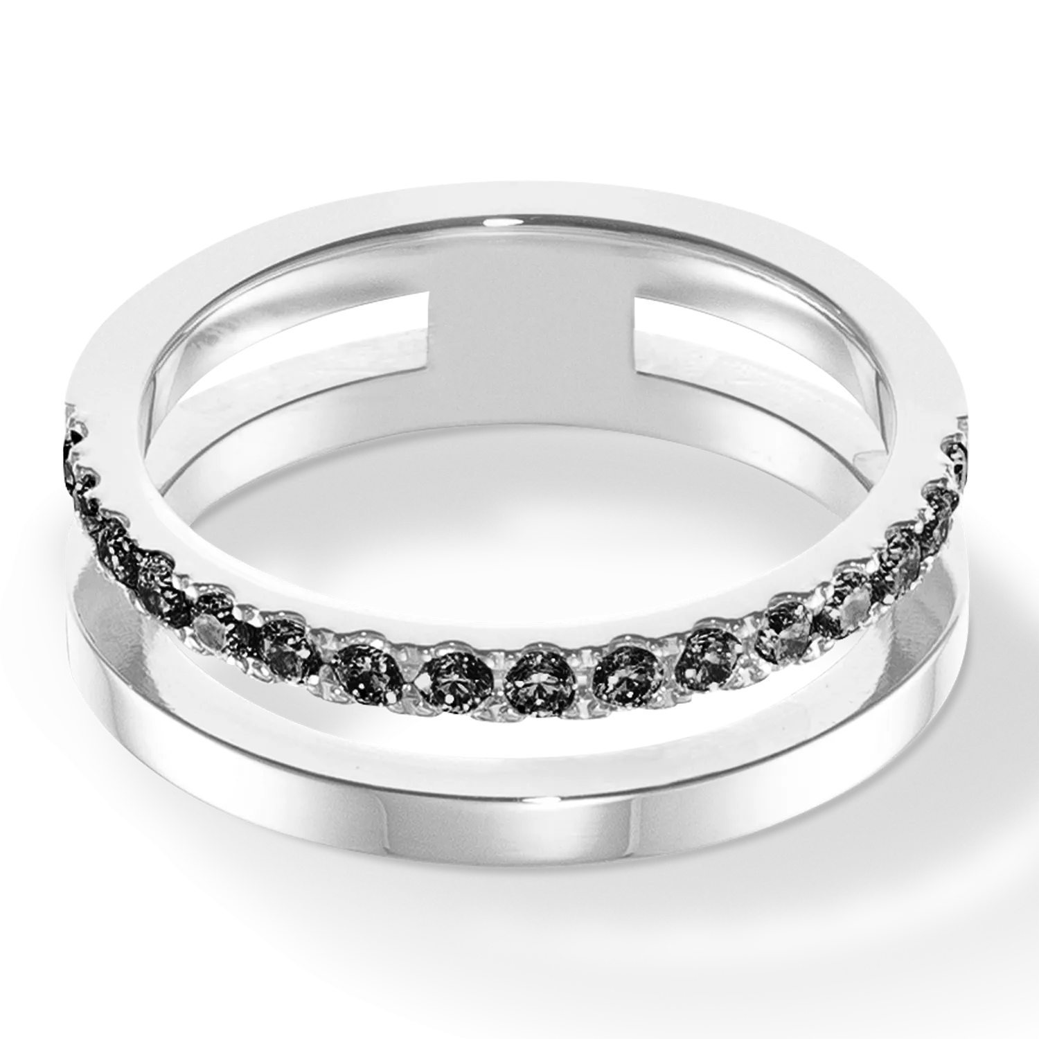 Eternal Unity Ring silver-black
