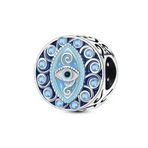 Evil Eye Round Charm